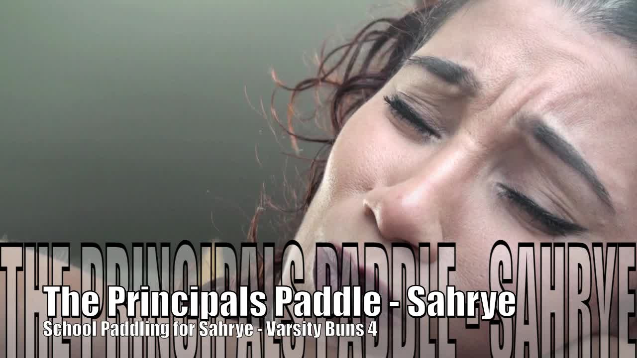The Principal's Paddle - 40 School Swats for Sahrye - Varsity Buns 4