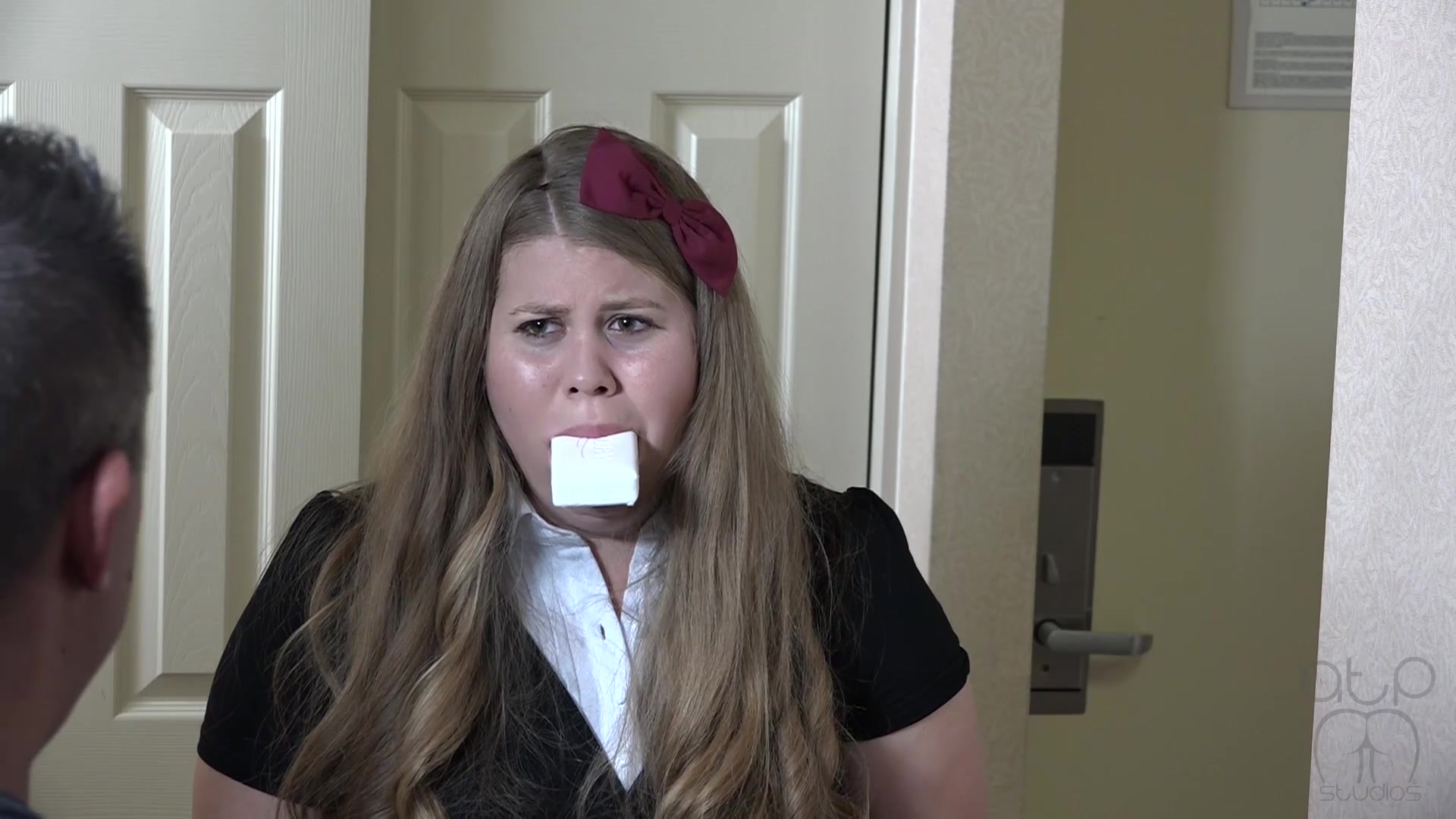 Mouth Soap and Bathbrush for Disrespect - Christy Cutie