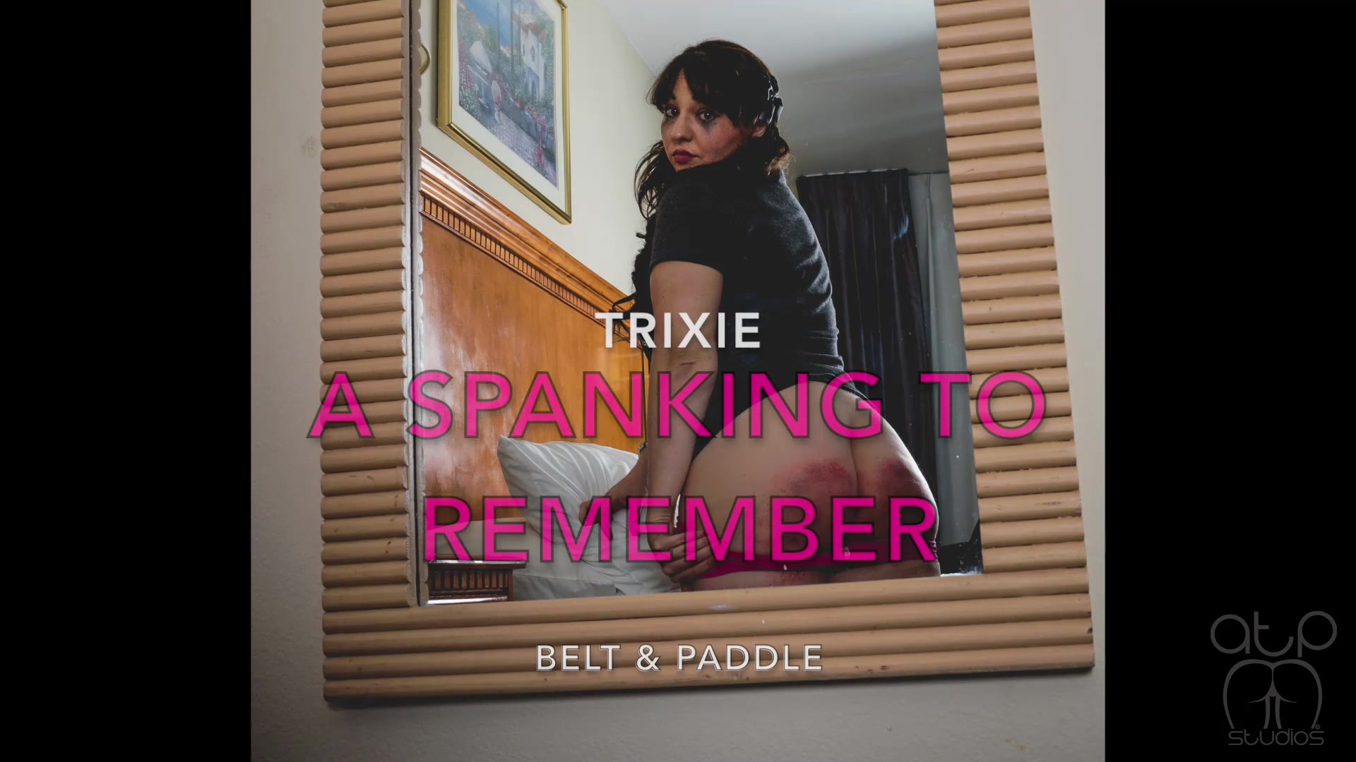 Trixie OTK Paddling - Bare Bruised Bouncing Bottom